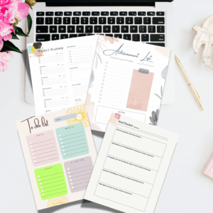 Weekly Planner & Productivity Pack